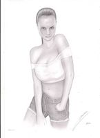 Dessin Jordana Brewster  original