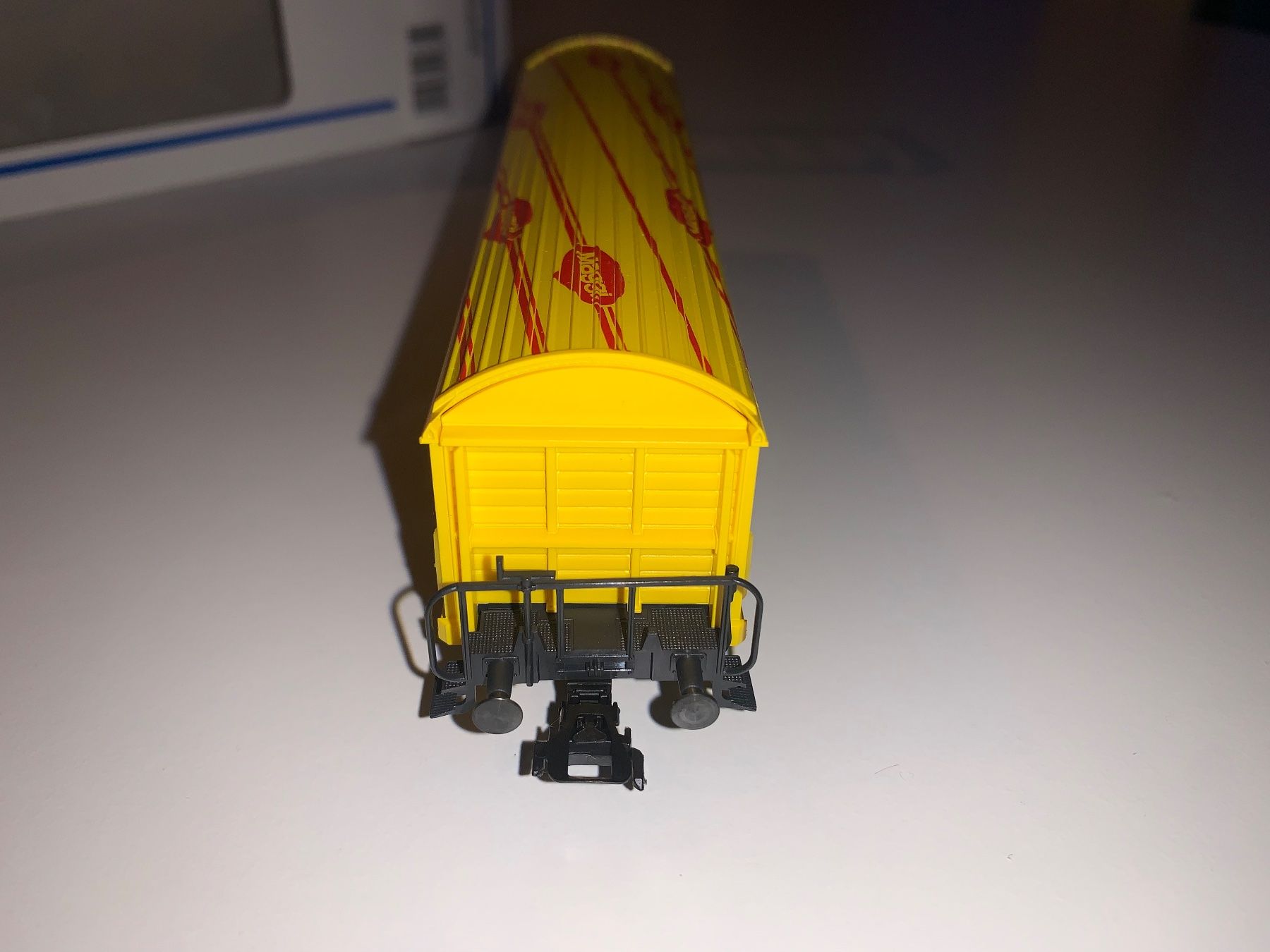 Märklin Modellini di ferrovie: 4 Stk. Märklin Maggie Güterwagen der SBB CFF FFS – Usato da Luzern venduto da FRT93 3