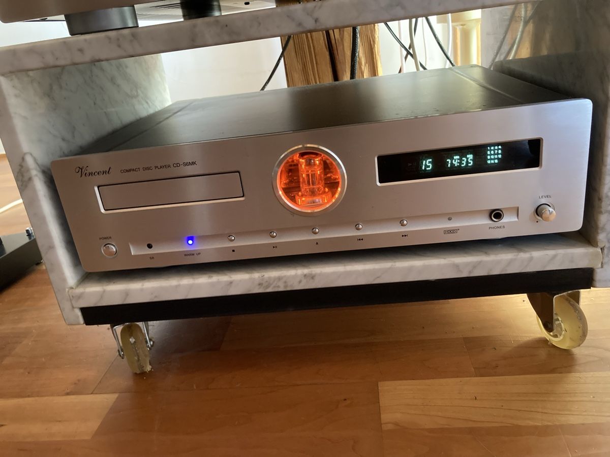 CD: Vincent Cd Player S6 MK mit röhren – Usato da Glattbrugg venduto da vintagemania 1