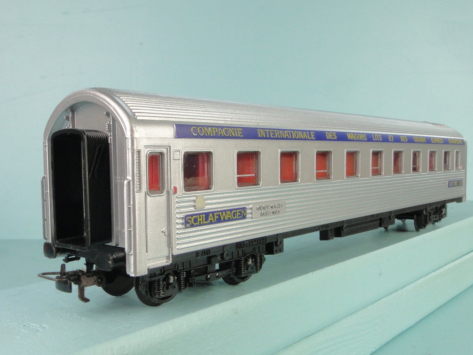 Kleinbahn Modellini di ferrovie: Kleinbahn 385 CIWL Schlafwagen – Usato da Bülach venduto da cann11 1