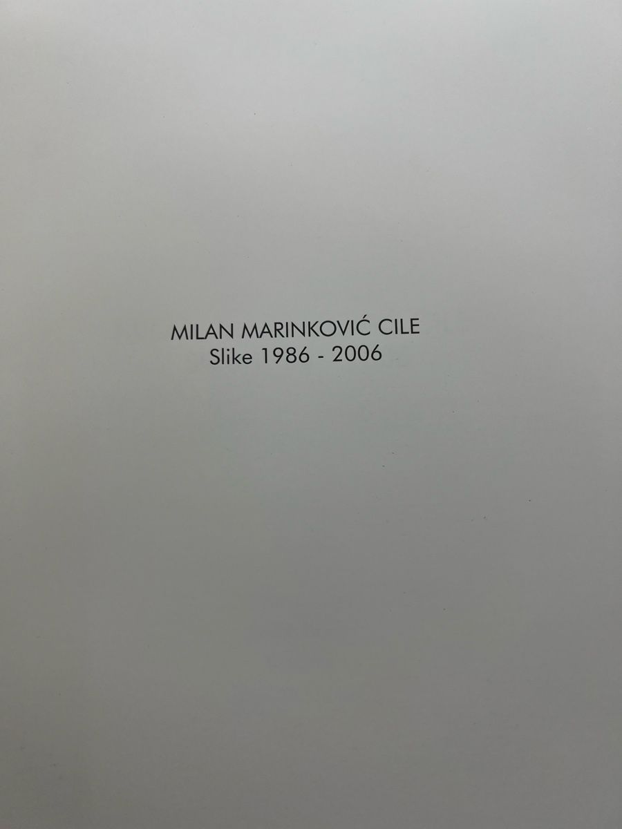 Libri: Milan Marinkovic CILE Slike 1986-2006 – Usato da Wettingen venduto da NickInc 1