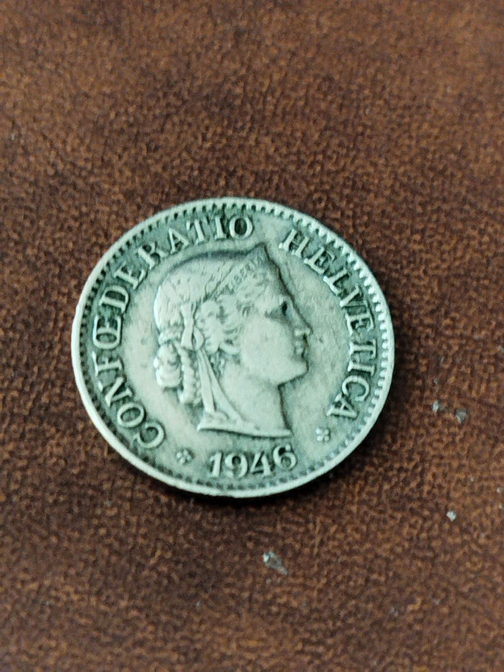 Tutti le monete: pièce de 10 centimes suisse de 1946 – Usato da Châtel St Denis venduto da Magil71