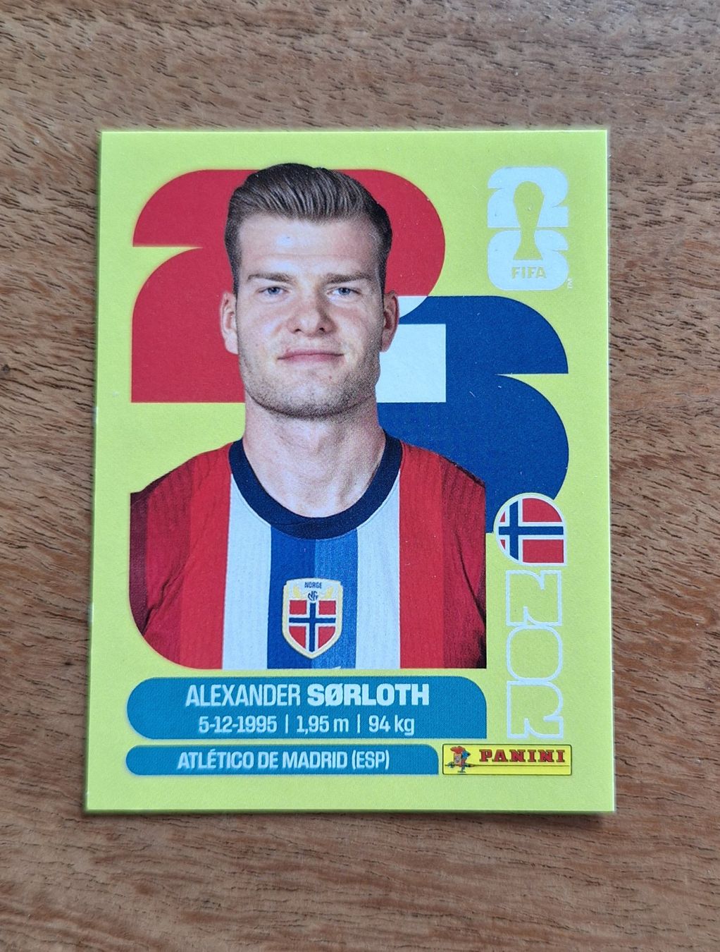 Panini Sammelbilder & Trading cards: Panini Alexander Sørloth NOR 16 – Neu (gemäss Beschreibung) aus Romanens von Crocette