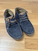R&L blauer Wildleder Herrenschuhe halbhoch Gr 42