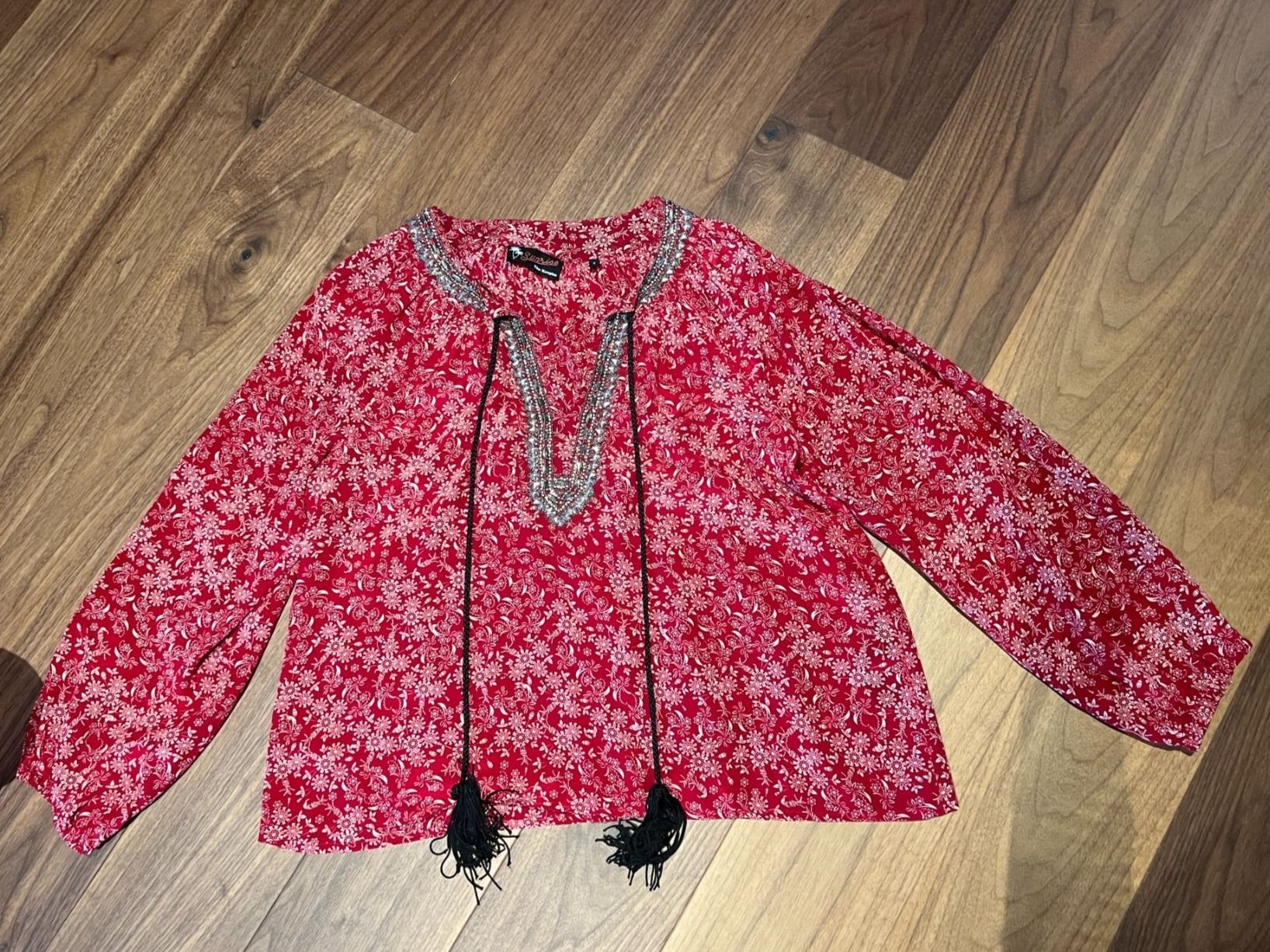 Kooples Top: The Kooples silk top - Size 2 – Nuovo (secondo la descrizione) da St-Sulpice VD venduto da juhdu