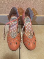 Vintage Schuhe von Betty Page Farbe Lachsrosa