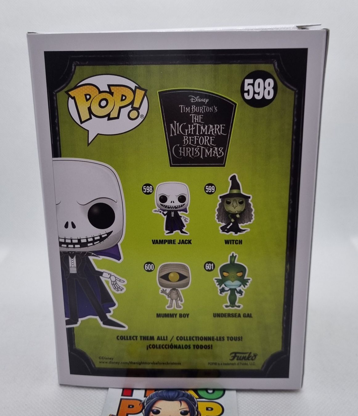 Funko Statuette: Funko POP! Disney - Vampire Jack (Walgreens excl, GitD) – Nuovo (secondo la descrizione) da Vernayaz venduto da fnkochase 3