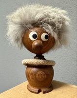 Vintage Holzfigur Schweden Troll 60er/70er