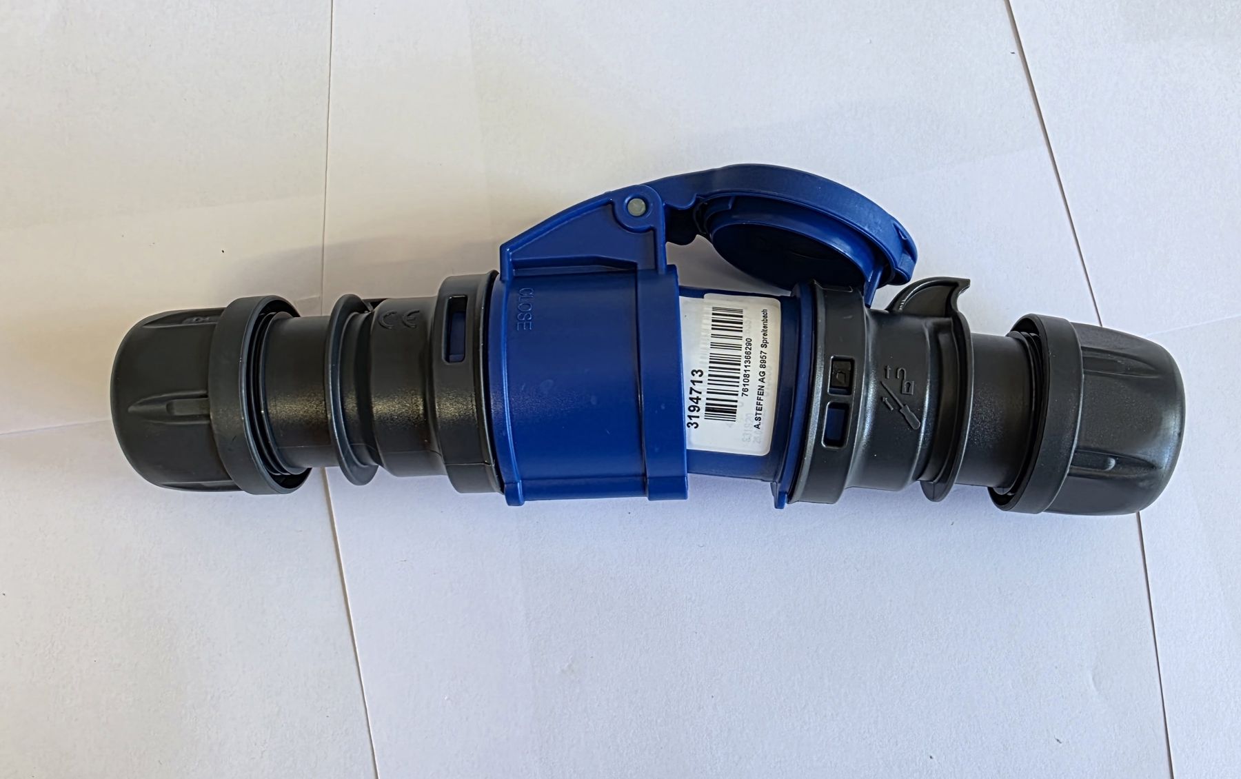 Stecker: Steffen Stecker, 3 polig, CEE 16/3, Camping, Boot, Neu – Neu (gemäss Beschreibung) aus Staad SG von oli7877 1