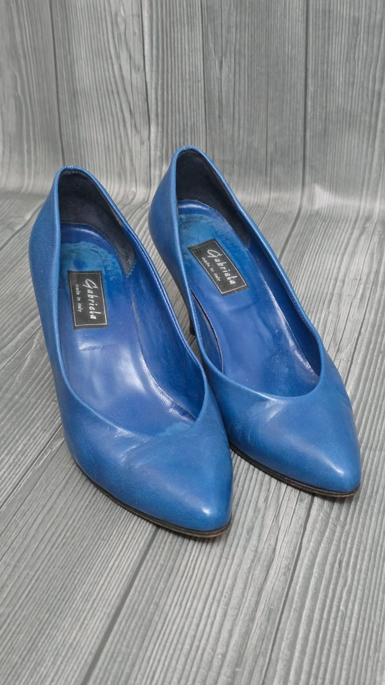 Scarpe da donna: 💞 GABRIELA Leder Pumps - 36 - mit Blockabsatz – Usato da Thalwil venduto da VitaMini