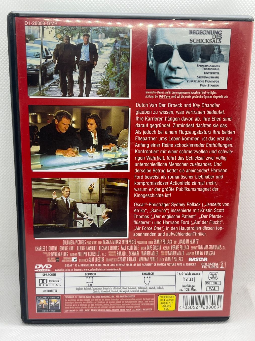 Tutti i DVDs: DVD - Begegnung des Schicksals - Harrison Ford – Usato da Hinterkappelen venduto da Kim1992 1