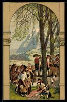 Schweizer Bundesfeier 1918, Das Volk ver