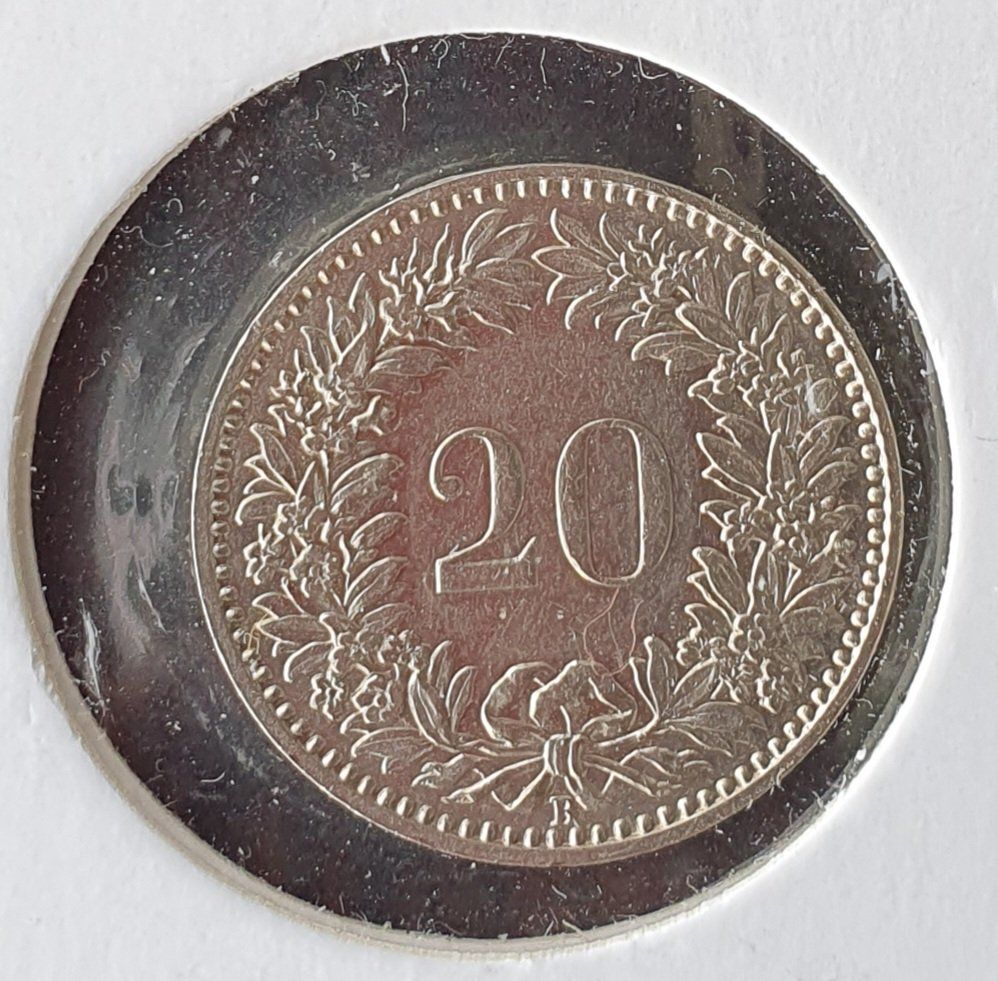 Alle Münzen: 20 Rappen 1927 – Gebraucht aus Egerkingen von Acc1 1
