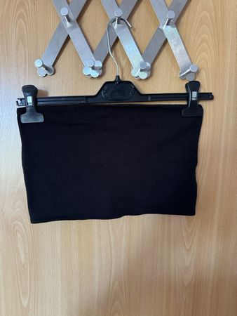 Damen Bandeau Top schwarz