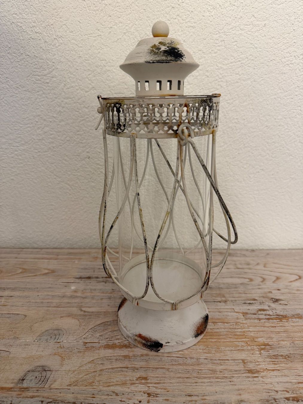 Lanterne: Laterne aus Metall im Shabby Chic Look – Usato da Wolfwil venduto da Inseider12 1