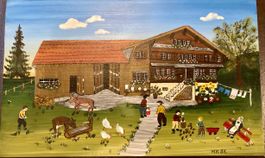 Appenzeller Malerei, Bauernhaus