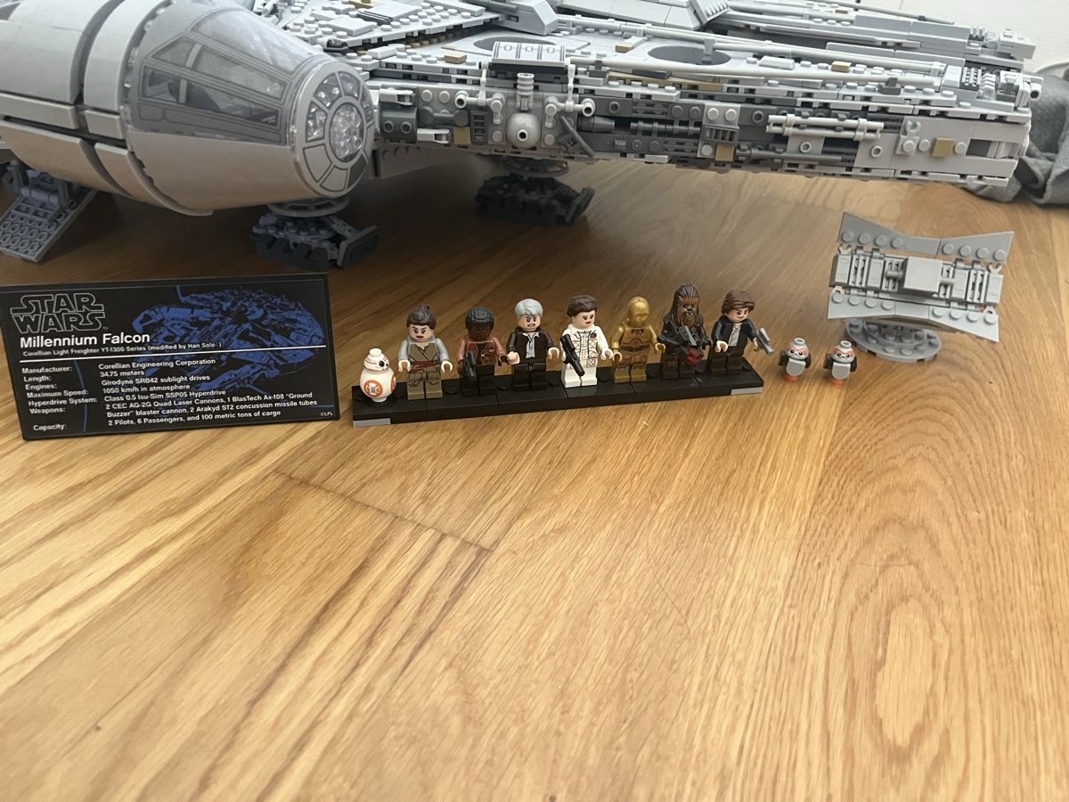 Star Wars Modellbausätze & Standmodelle: Klembausteine Millenium Falcon  – Gebraucht aus Fällanden von luro1.1 5