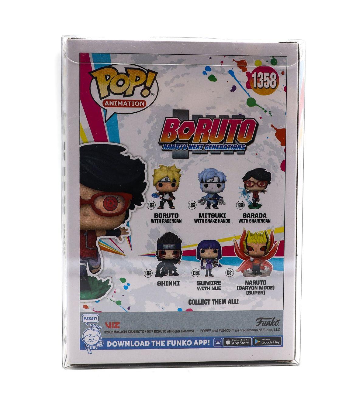 Funko Statuette: Sarada with Sharingan [GITD] #1358 Funko POP Naruto -NEW – Nuovo e nell'imballaggio originale da Paudex venduto da dindeboy 2