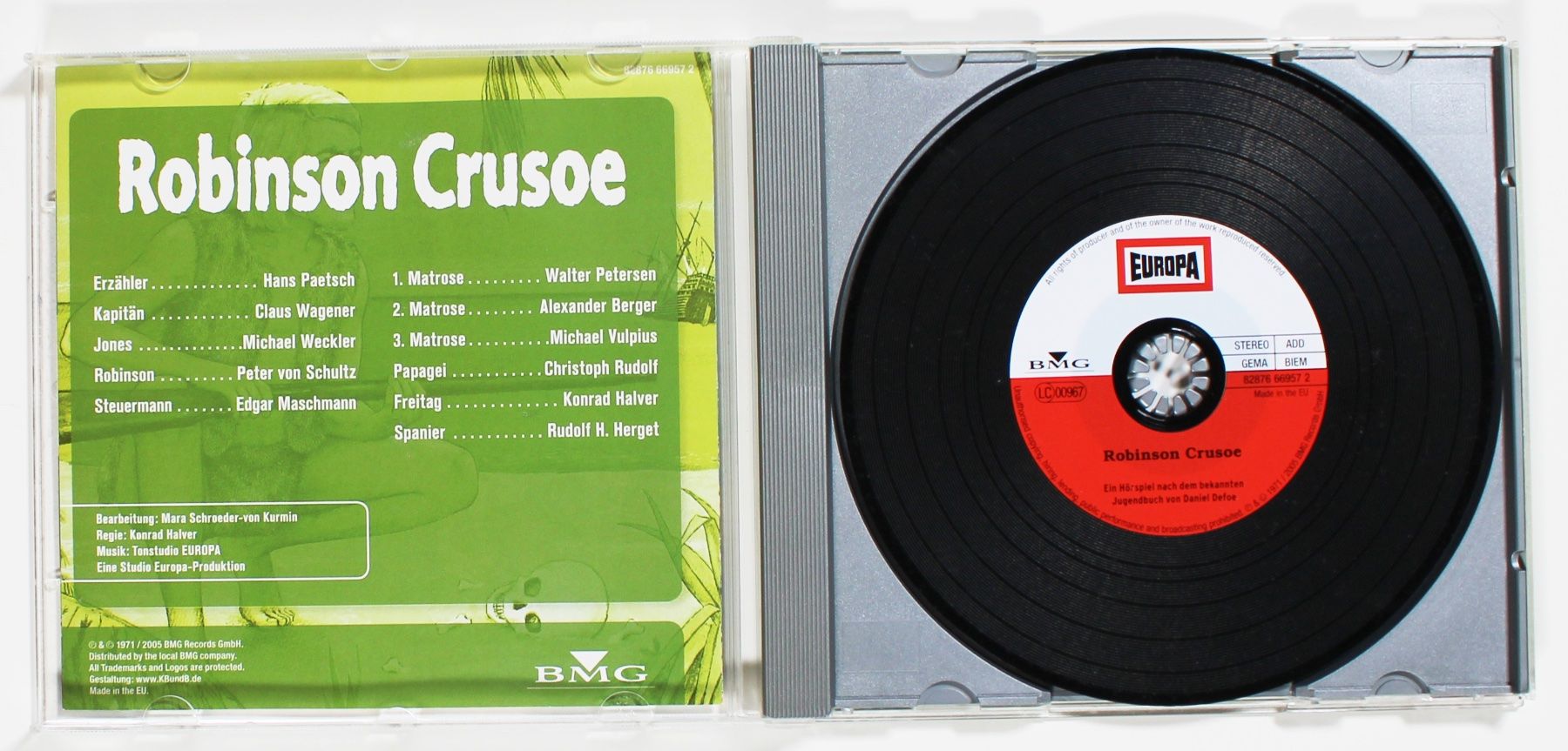 CD: CD Europa Original 10 - ROBINSON CRUSOE Daniel Defoe – Usato da Brüttisellen venduto da Collector-Corner 1
