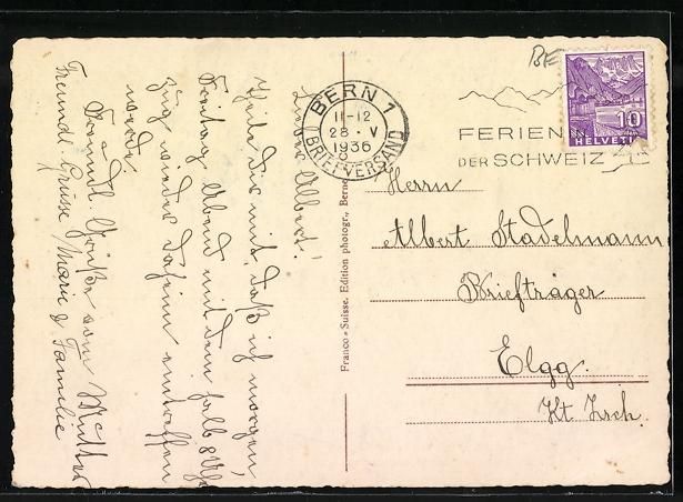 Cartoline postali: AK Bern, Loryspital mit Strassenpartie – Usato da Berlin venduto da bartko-reher 1
