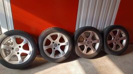 Jantes et pneus hiver Smart 450 