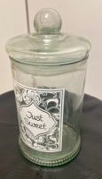 Süsses Glas mit Deckel "Just Sweet" - Neuwertig!
