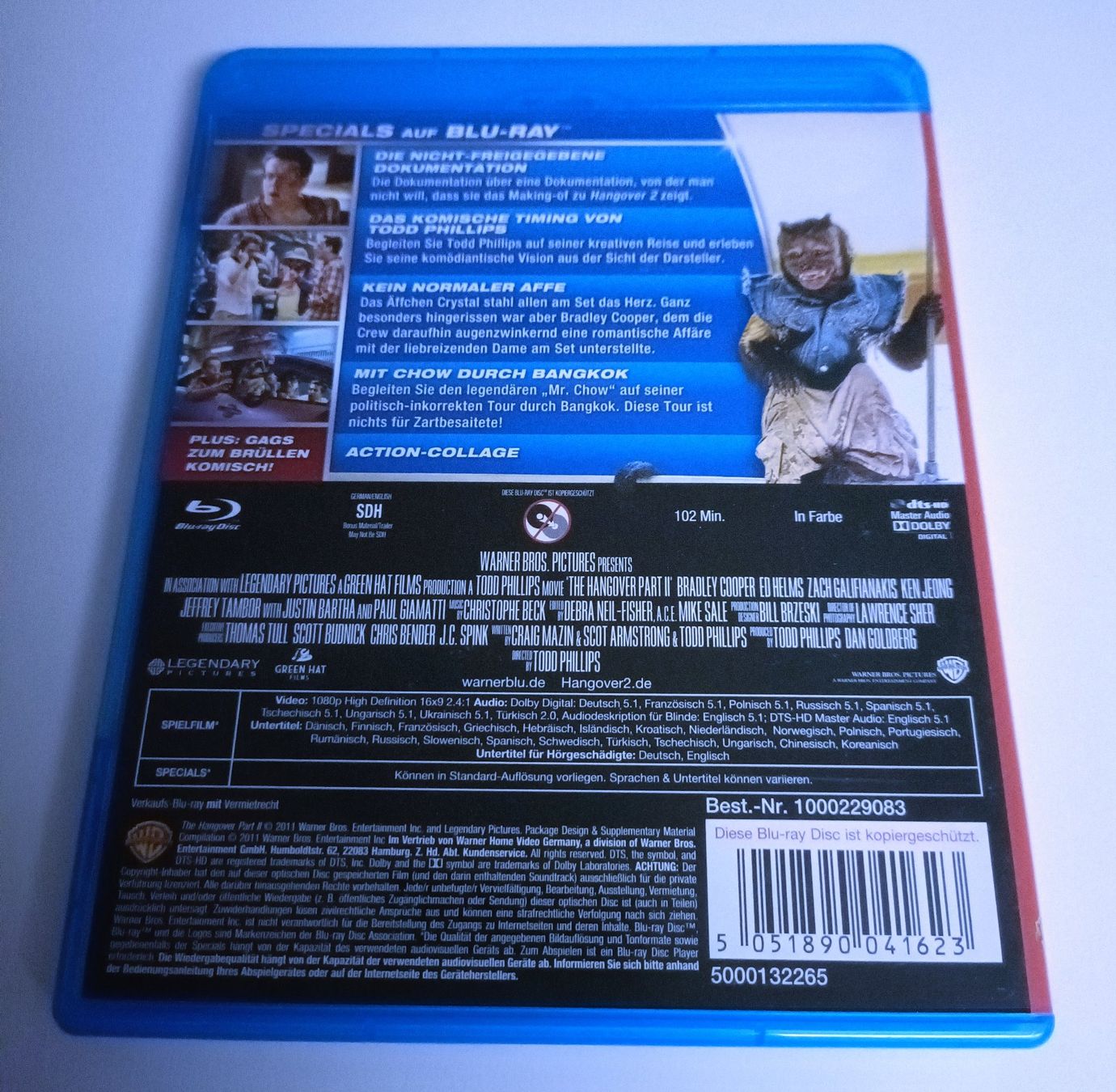 Tutti i DVDs: Hangover 2 Bluray – Usato da Köniz venduto da Movieportal007 1