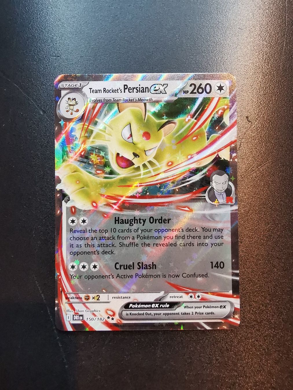 Team Rockets Persian EX, Destined Rivals, Pokemon (Gebraucht) in ...