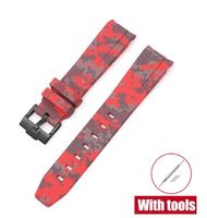 Bracelet Caoutchouc - Camo - Moonswatch - 20mm - avec outils