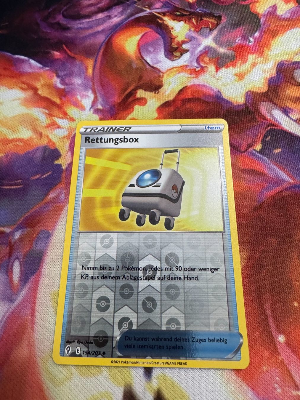 Pokémon Cartes à collectionner: Rettungsbox (EVS 154) / Reverse Holo / Drachenwandel – Neuf (Voir description) à Bülach par CherryBlu