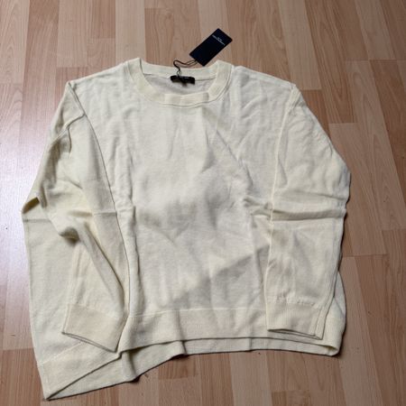 Kaschmir Pullover Lawrence Grey hellgelb Gr. 42 neu