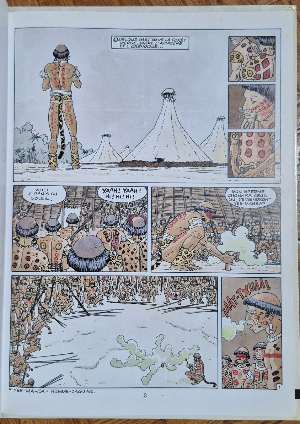 Fumetti: La Sueur du Soleil T.3 Le peuple Jaguar EO 1990 TBE – Usato da Grand-Lancy venduto da loi_599y 3