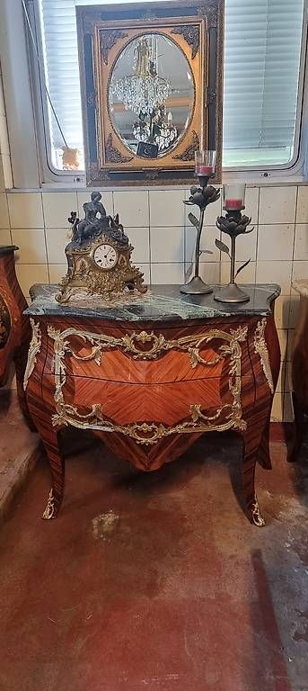 Kommoden: Prunk Kommode, Bronze und Marmor, Barock – Gebraucht aus Kaufdorf von Nati-Nati 4