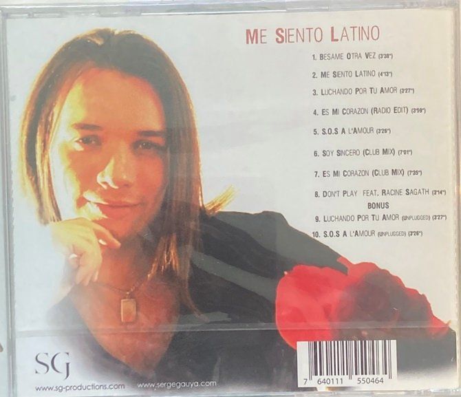 CD: Serge Gauya - Me siento latino – Nuovo e nell'imballaggio originale da Grüningen venduto da azulverde 1