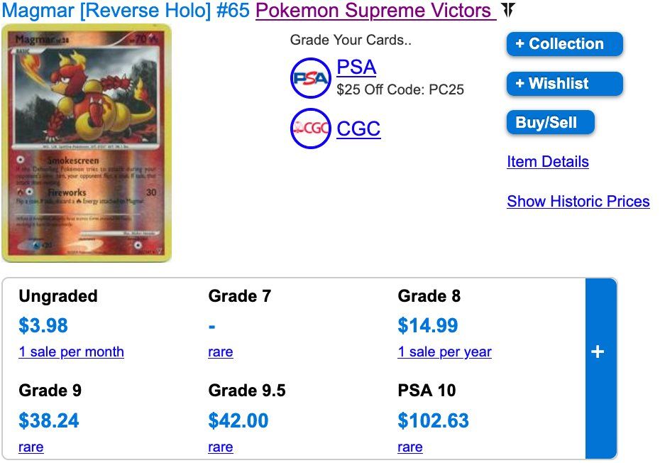 Pokémon Carte collezionabili: Magmar & Magbrant Bundle – Usato da Zürich venduto da PEACECOCOON 7