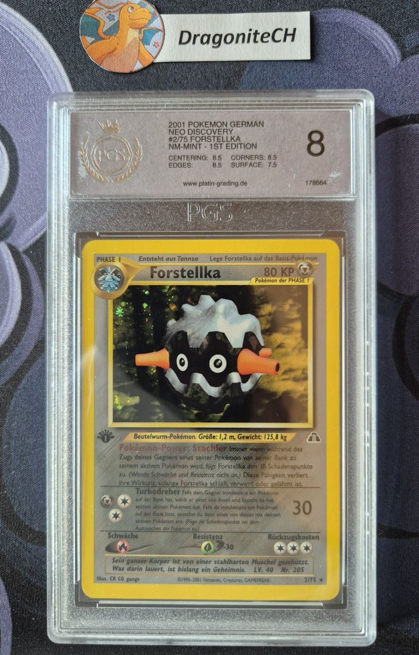 Pokémon Carte collezionabili: Pokemon Karte Forsellka 1. Edition – Usato da Hünenberg venduto da DragoniteCH