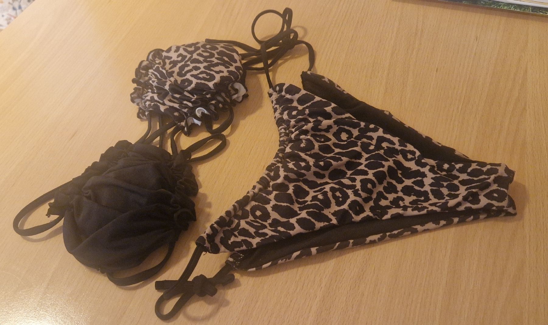 Maillots de bain & Bikinis: Ensemble bikini maillot de bain léopard taille M – Neuf (Voir description) à Versoix par aline_b