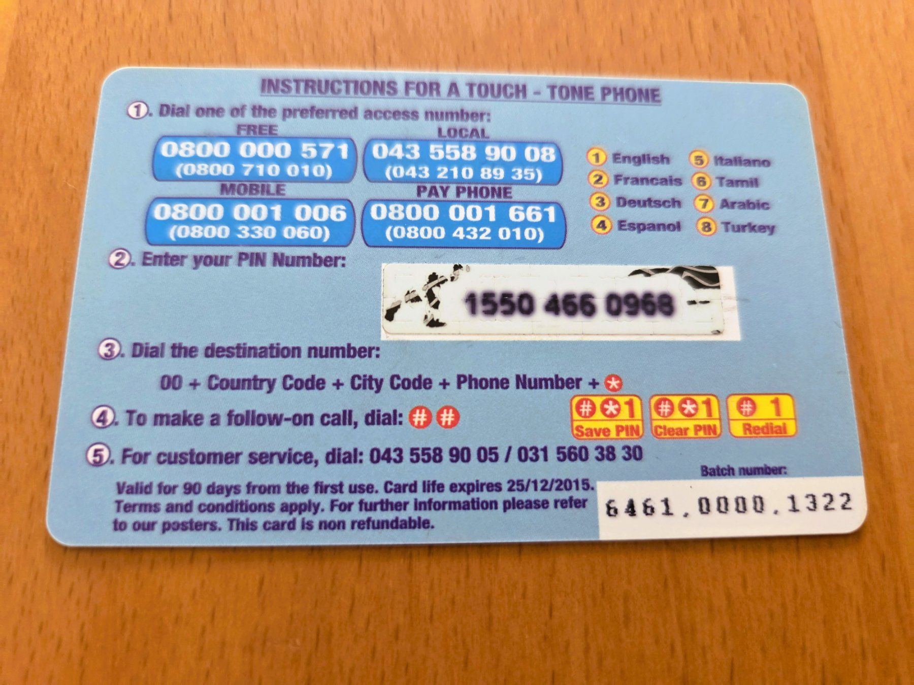 Schede telefoniche: PREPAID - SCHWEIZ – Usato da Brüttisellen venduto da Nighttrain 1