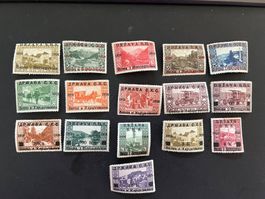 Yugoslavia 1919 Mi. No. L1-L16 * mit Falz (E162)