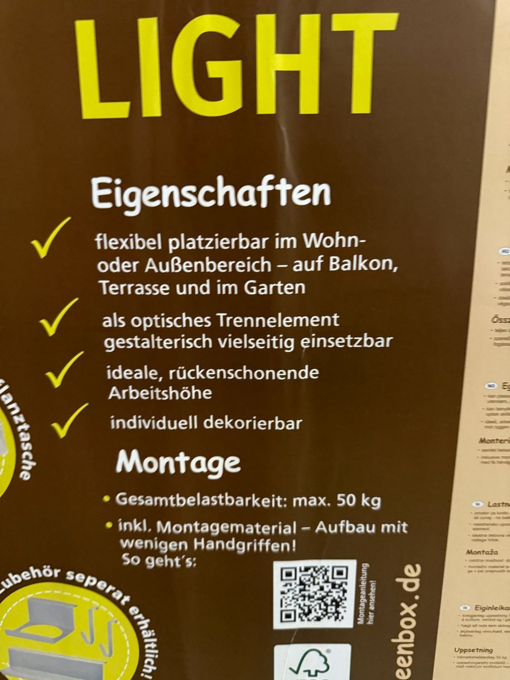 Blumentöpfe: 🪴🌸🌻Hochbeet - GreenBOX light 🌻🌸🪴N E U – Neu und originalverpackt aus Flawil von knallfix69 2