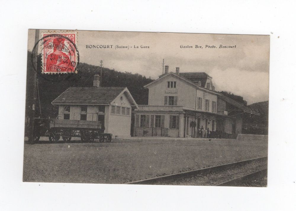 Boncourt JU Bahnhof 1913 Kaufen auf Ricardo