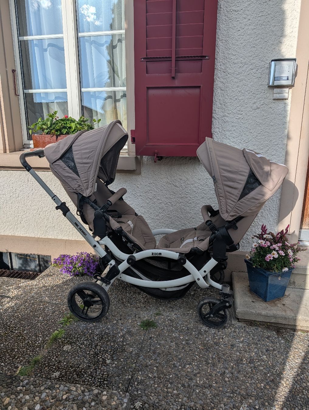 ABC Design Carrozzine: ABC Design Zoom Geschwisterwagen – Usato da Bützberg venduto da SchweizerFund 1