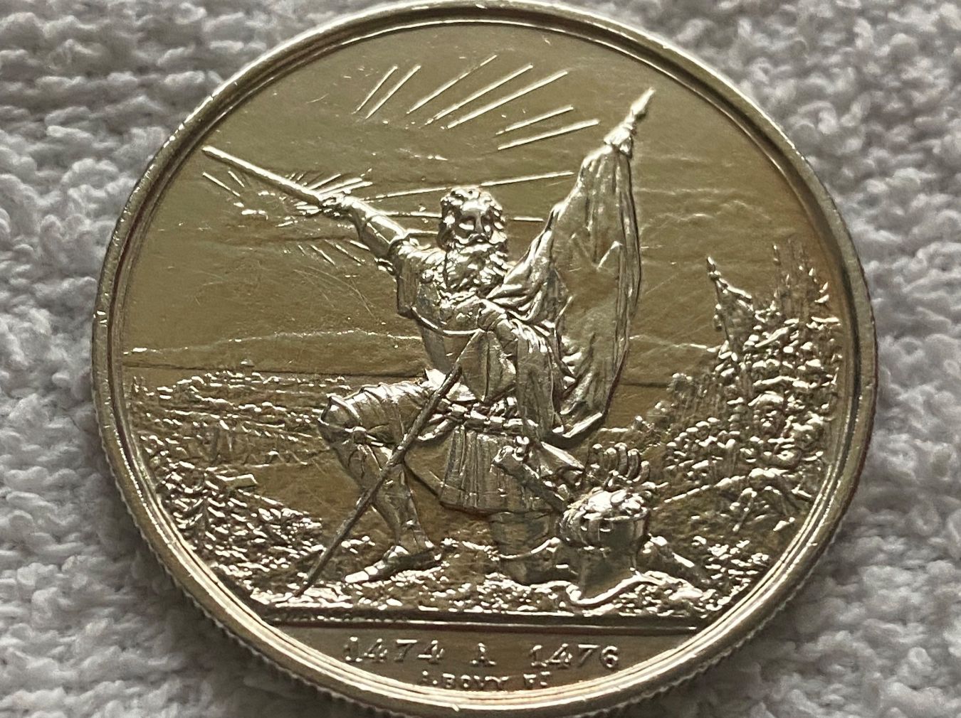 Tutti le monete: 5 francs/Franken 1874 St. Gallen – Usato da Nyon venduto da Ilmi09 1