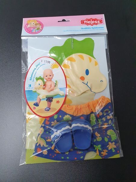 Puppen: Neu - Heless - Dino Schwimmring – Neu und originalverpackt aus Dagmersellen von Jarsetz_Restposten