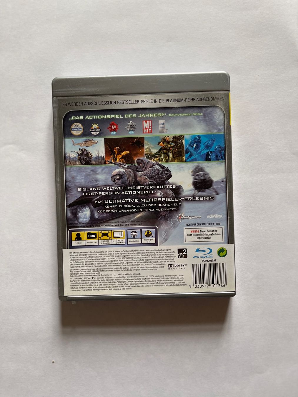 Spiele: Call of Duty Modern Warfare 2 | PS3 – Gebraucht aus Aesch (Neftenbach) von Maece_ 1