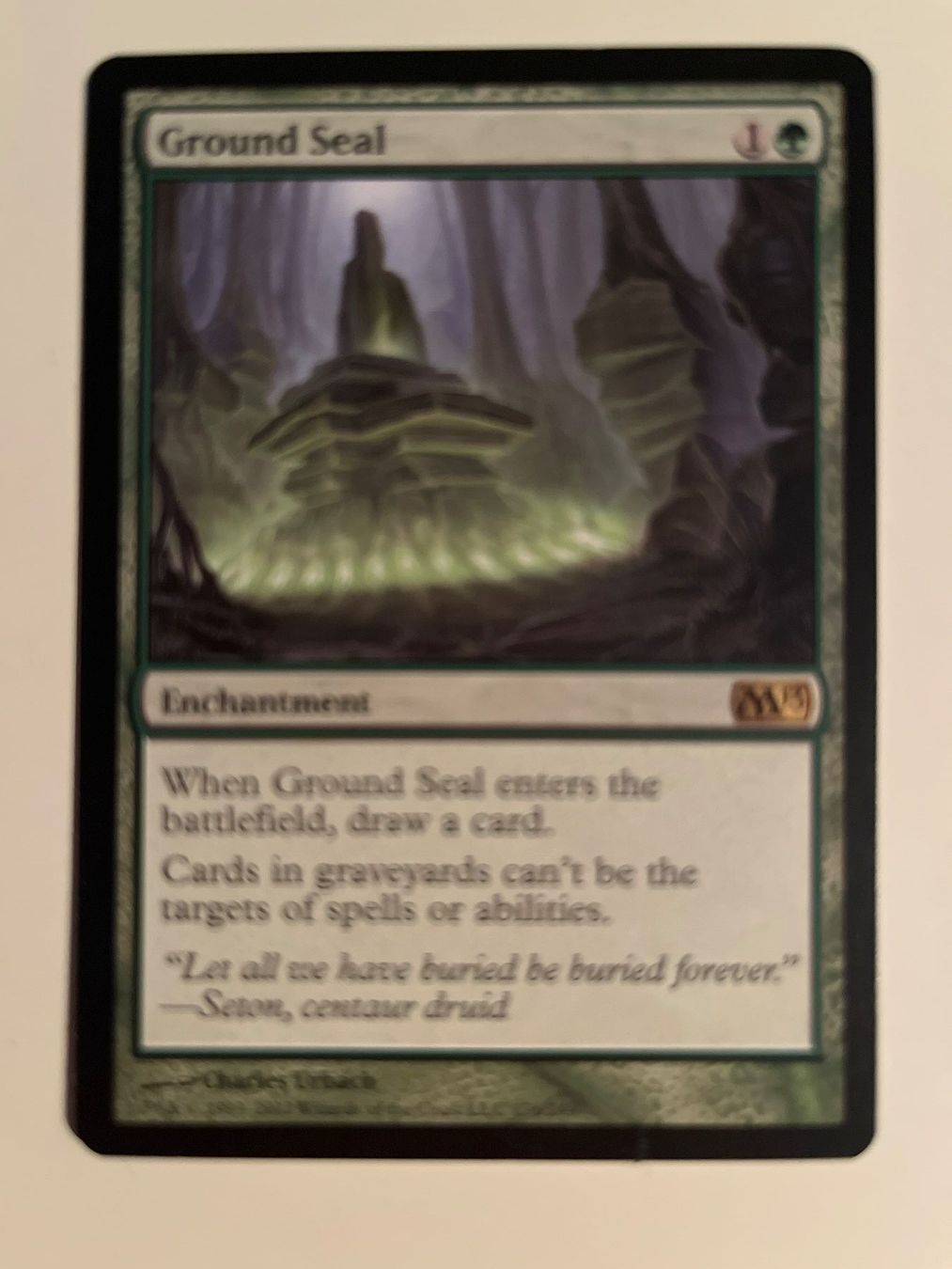Magic The Gathering Carte collezionabili: 1 x Ground Seal - Magic: The Gathering - MtG – Usato da Kriens venduto da Shadi1980