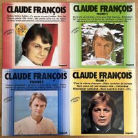 Claude François 4 LP's - Vol. 1 à 4 en très bon état