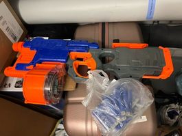 N-Strike Elite Rampage Blaster inkl. 25-Dart-Trommel & Pfeil