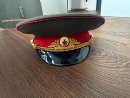 UDSSR: Offiziersmütze Sowjetunion