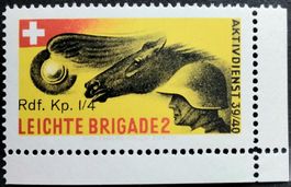 Soldatenmarke 2.WK, Radfahrer Kp IV/4, Aufdr, Wi Rdf 13